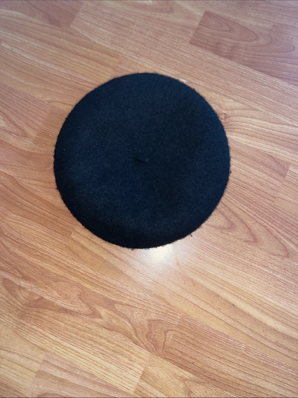 David and Young Black Wool Beret - Women's Hat